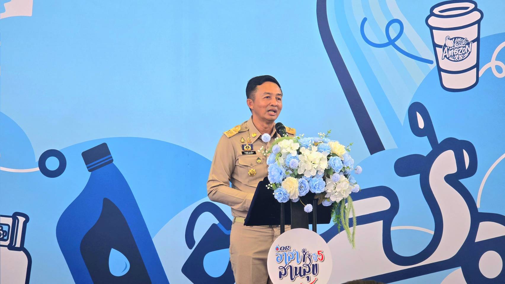 พช. สิงหนคร ร่วมกิจกรรมโออาร์ อาสาสานสุข (คลังปิโตรเลียม สงขลา)